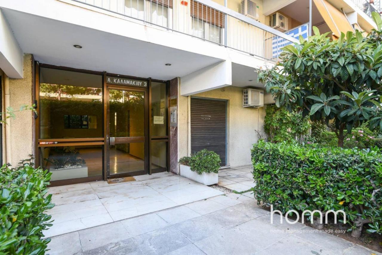 90m² homm Sea View Apartment in Alimos Athene Buitenkant foto